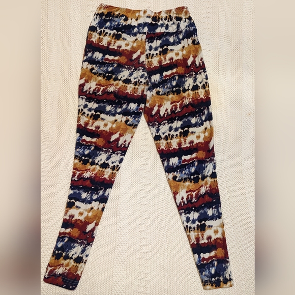 💥 5 for 25 💥 Terra & Sky leggings size ox 14w multi colored - Picture 5 of 8